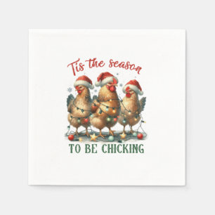 Kerstcadeau om te choppen servet