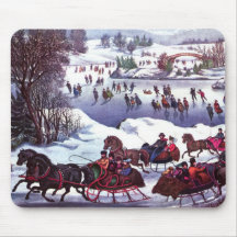  kerstcadeau op de winterscène