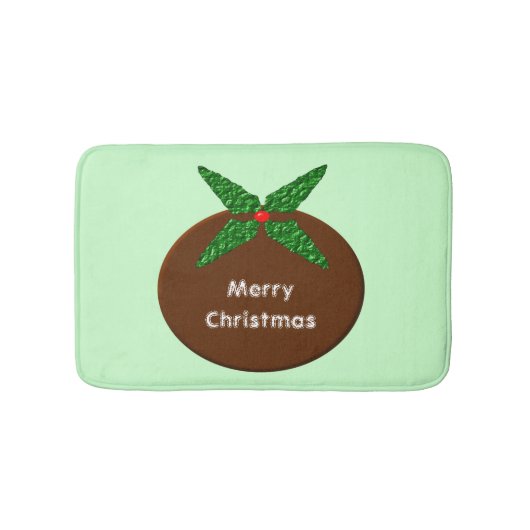 kerstcadeau op maat gesneden bath Mat (Voorkant)