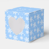 kerstcadeau op maat gesneden snowflake dozen bedankdoosjes (Voorkant Zijde)