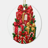 Kerstcadeau Ornament (Links)