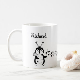 Kerstcadeau Paar Pas getrouwd Vriend Minimalist Koffiemok