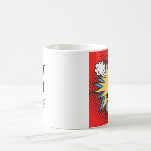 Kerstcadeau Pap, Verjaardag Cadeau Man, Rood Koffiemok (Center)