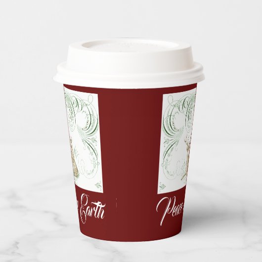 kerstcadeau papieren bekers (Links)