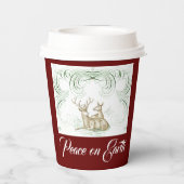 kerstcadeau papieren bekers (Achterkant)