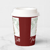 kerstcadeau papieren bekers (Rechts)