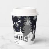 Kerstcadeau Papieren Bekers (Achterkant)