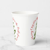 kerstcadeau papieren bekers (Rechts)