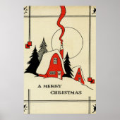 kerstcadeau poster (Voorkant)