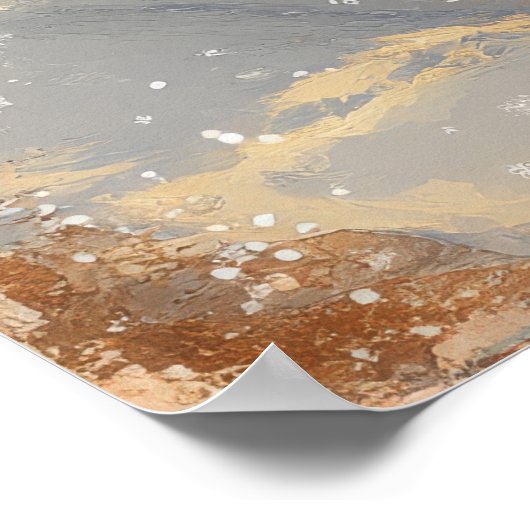 kerstcadeau poster (Hoek)