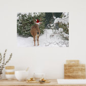 kerstcadeau poster (Keuken)