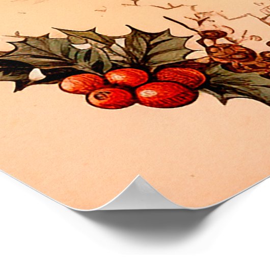 kerstcadeau poster (Hoek)