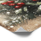 kerstcadeau poster (Hoek)