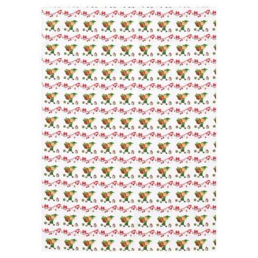 kerstcadeau, pretkerst, Elf Tafelkleed (Voorkant)