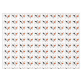 kerstcadeau, pretkerst, pepermunt tafelkleed (Voorkant (Horizontaal))