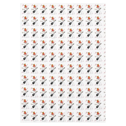 kerstcadeau, pretkerst, pepermunt tafelkleed (Voorkant)