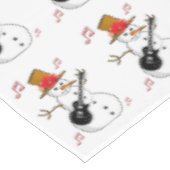 kerstcadeau, pretkerst, pepermunt tafelkleed (Gekanteld)