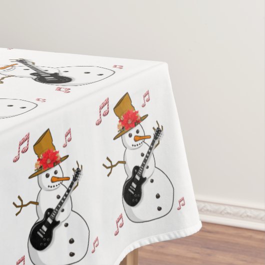 kerstcadeau, pretkerst, pepermunt tafelkleed (Voorbeeld)