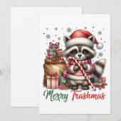 Kerstcadeau Prettig AfvalKerst Feestdagenkaart (Voorkant / Achterkant)