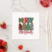 Kerstcadeau Prettig Kerstfeest Servet (Insitu)