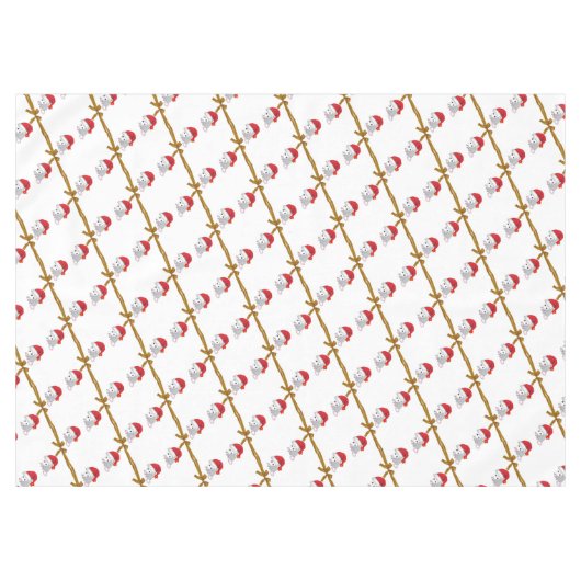 kerstcadeau, prettige kerstpost tafelkleed (Voorkant (Horizontaal))