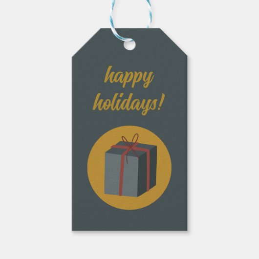 Kerstcadeau Prijskaartje Cadeaulabel (Voorkant)