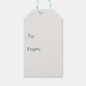 Kerstcadeau Prijskaartje Cadeaulabel (Achterkant)