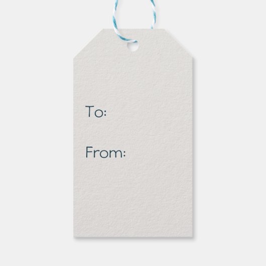 Kerstcadeau Prijskaartje Cadeaulabel (Achterkant)