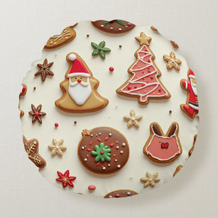 kerstcadeau rond kussen