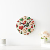 kerstcadeau ronde klok (Huis)