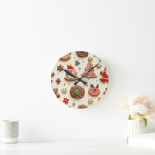 kerstcadeau ronde klok (Huis)