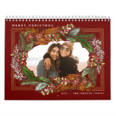 Kerstcadeau Rood groen Kalender (Hoes)