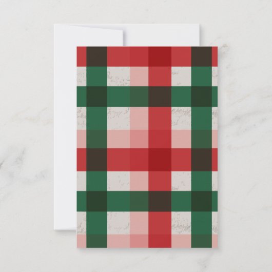 Kerstcadeau RSVP kaartje (Achterkant)