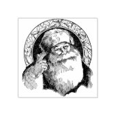 kerstcadeau rubberen stempel (Afrduk)