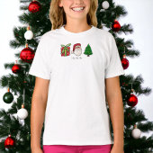 Kerstcadeau Santa Tree T-shirt