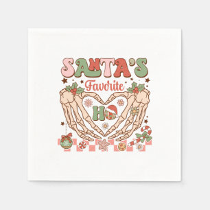 Kerstcadeau Santa's Favoriete Ho Servet
