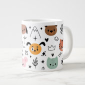 Kerstcadeau Schattige Grote Koffiekop (Voorkant rechts)