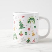 Kerstcadeau Schattige Grote Koffiekop (Rechts)