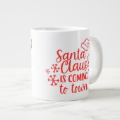 Kerstcadeau Schattige Grote Koffiekop (Voorkant rechts)