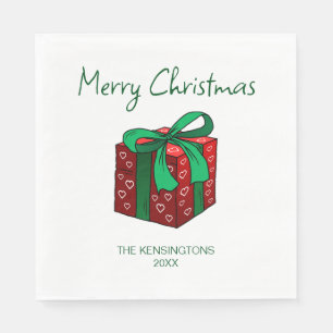 Kerstcadeau Servet