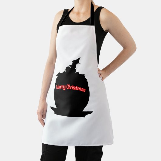 kerstcadeau SIlhouette Schort (Insitu)