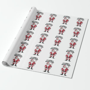 Kerstcadeau Sinterklaas Het is een zwaar jaar gewe Cadeaupapier
