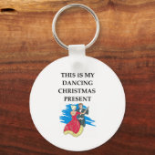 kerstcadeau sleutelhanger (Voorkant)