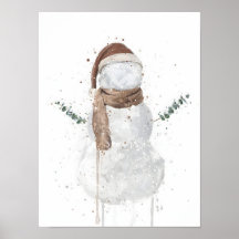 Kerstcadeau Sneeuwman