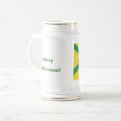 Kerstcadeau Stein Bierpul (Voorkant links)