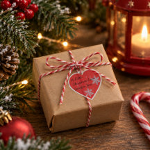 Kerstcadeau Sticker