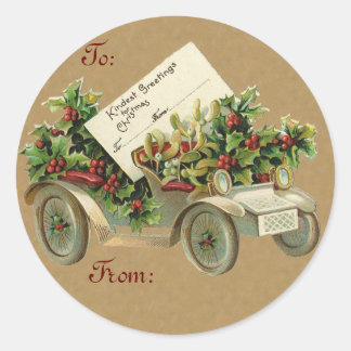  kerstcadeau sticker