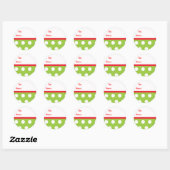 Kerstcadeau Stickers (Vel)