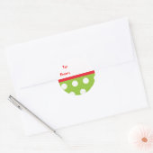 Kerstcadeau Stickers (Envelop)