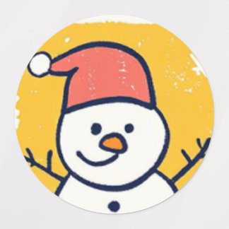 Kerstcadeau stickers